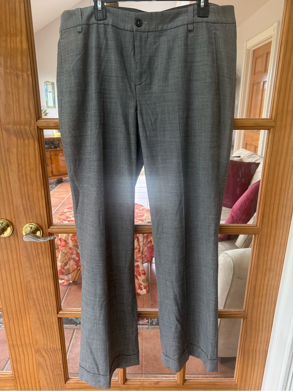 Banana Republic Gray Tailored Dress Trousers